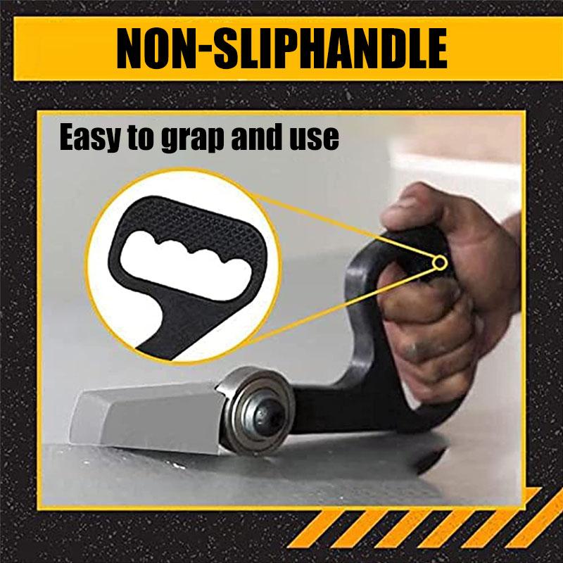 Manual Metal Plate Cutter with Steel Body, Dual Round Blades, 300g