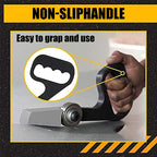 Manual Metal Plate Cutter with Steel Body, Dual Round Blades, 300g