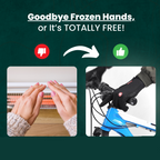 Thermal Water-Resistant Winter Gloves with Touchscreen Fingertips for Biking and Golf