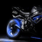 Motion-Activated LED Wheel Lights for Bikes, Cars & Motorcycles