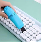 Compact Mini Vacuum Cleaner for Desk and Keyboard Cleaning