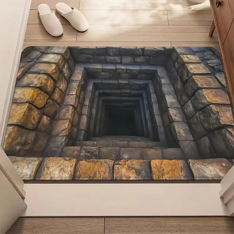 3D Illusion Welcome Mat | Thrascher