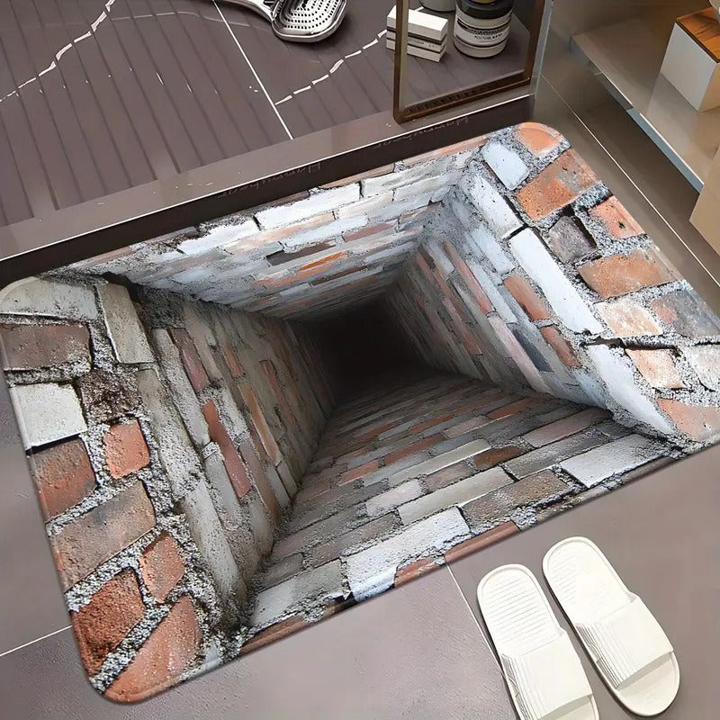 3D Illusion Welcome Mat | Thrascher