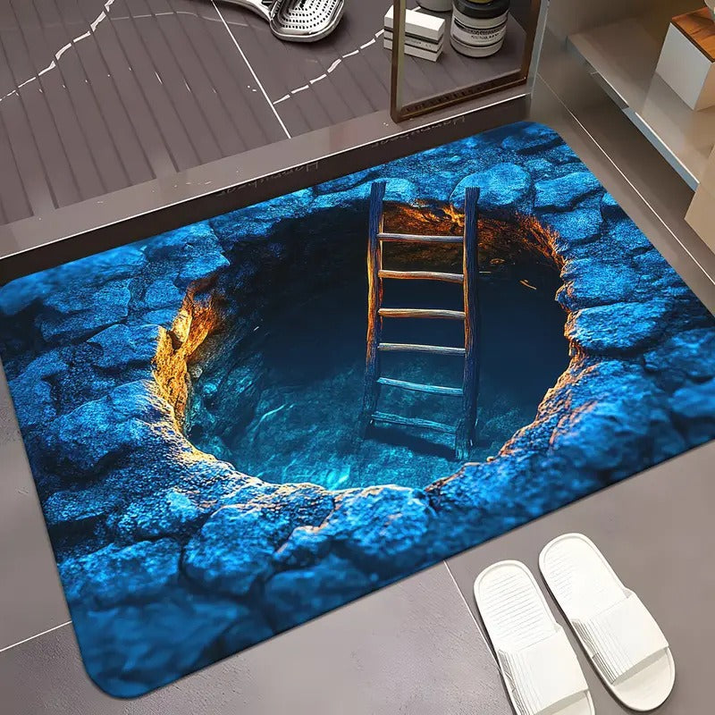 3D Illusion Welcome Mat | Thrascher