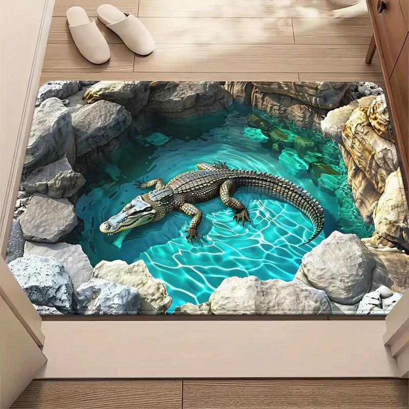 3D Illusion Welcome Mat | Thrascher