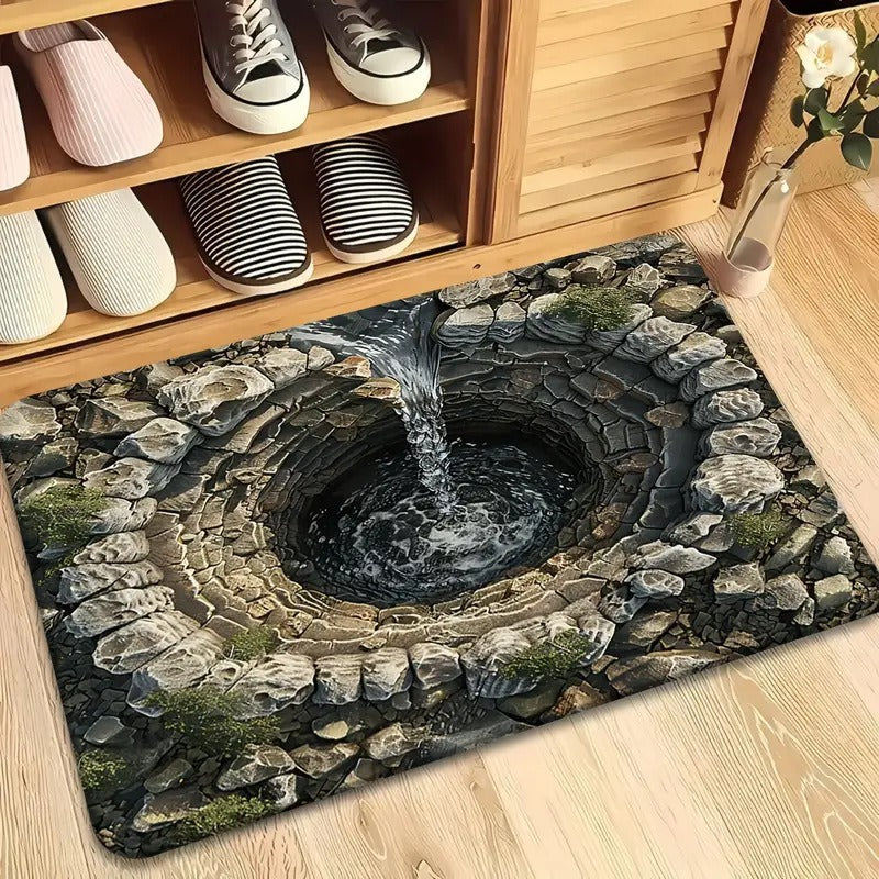 3D Illusion Welcome Mat | Thrascher