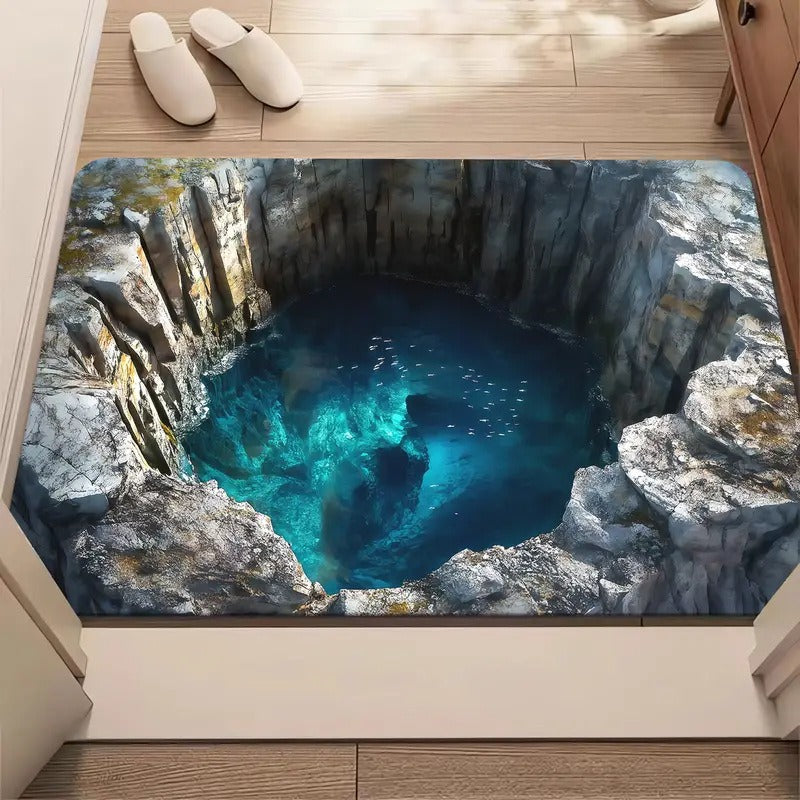 3D Illusion Welcome Mat | Thrascher