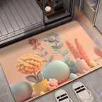 3D Textured Floral Mat | Thrascher