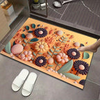3D Textured Floral Mat | Thrascher