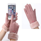 Thermal Winter Gloves with Fleece Lining and Touchscreen Fingers