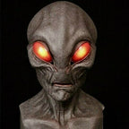 Realistic Alien Mask, Latex and Silicone, 53–61 cm for Halloween and Cosplay