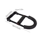 Adjustable Wrist Strengthener for Finger and Forearm Training, Black