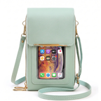 RFID-Blocking Crossbody Phone Wallet Bag for Phones Up to 6.7 in