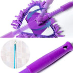 Rotatable Adjustable Triangular Mop with Telescopic 54–90 cm Handle