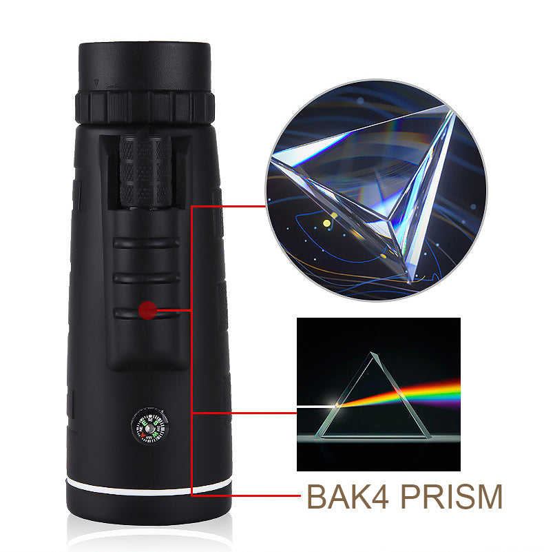 500X Pro Portable High-Resolution Telescope for Stargazing & Astronomy, view 4