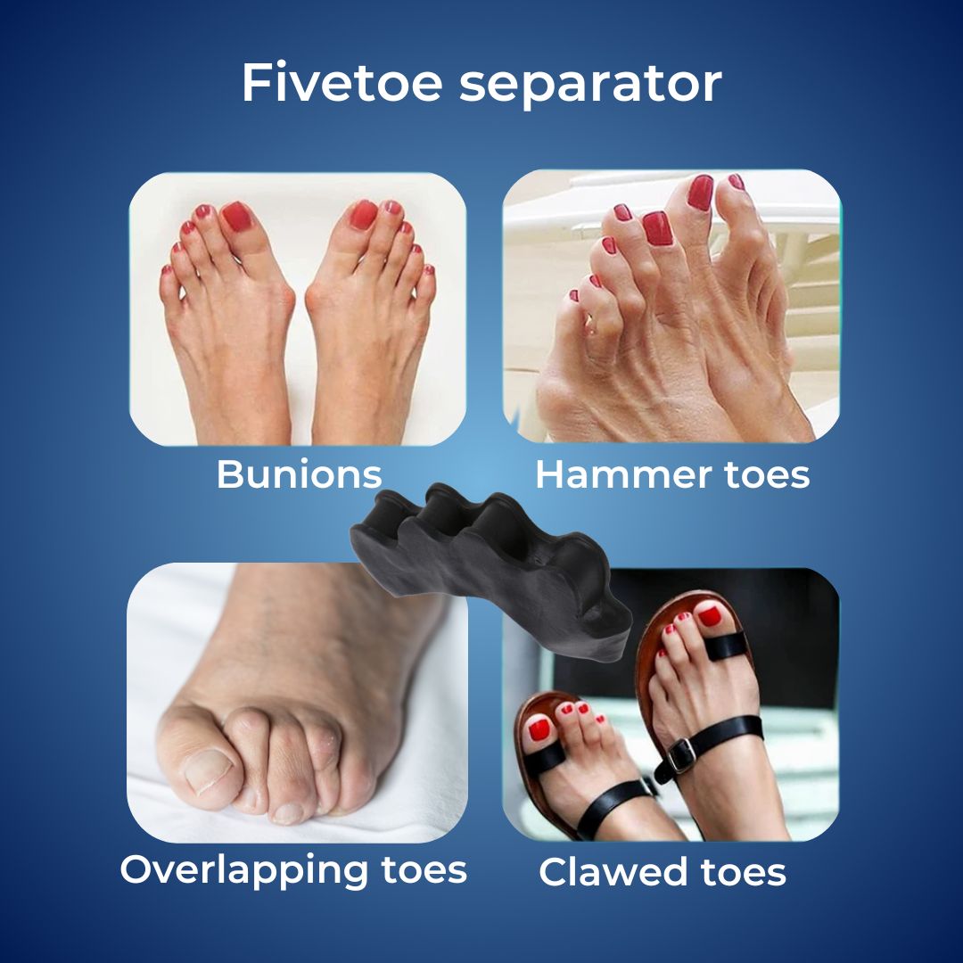 Toe Spacer for Bunions and Overlapping Toes