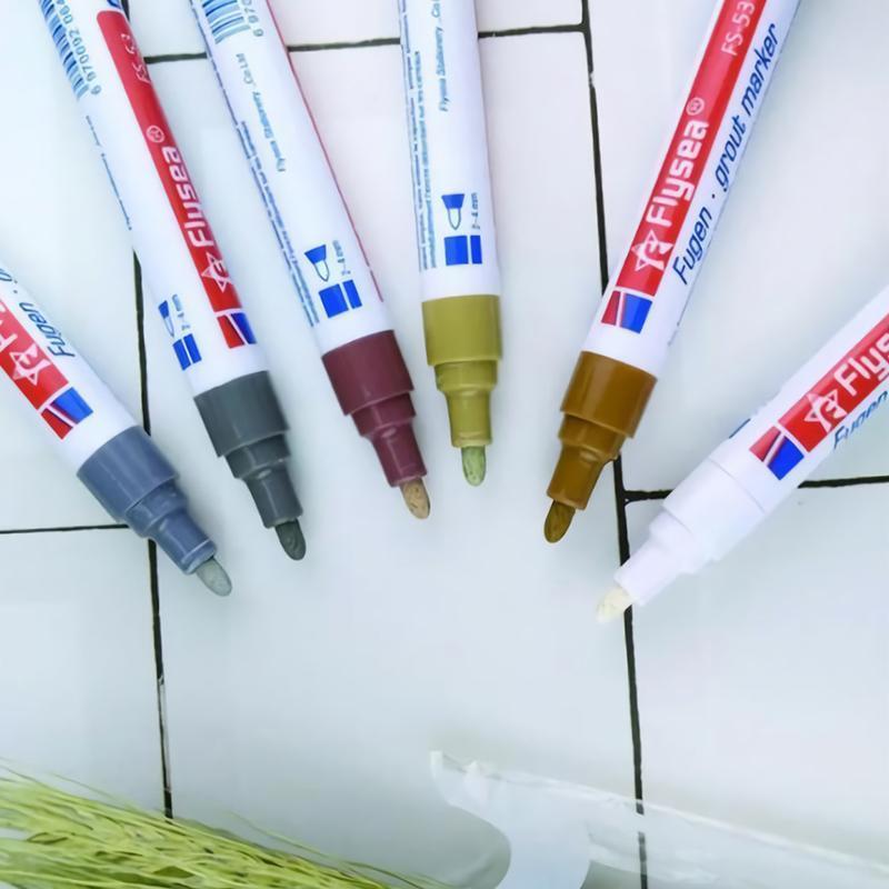 Tile Grout Repair Pen, 143 × 15 mm Plastic Case