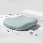 Memory Foam Car Seat Booster Cushion, 3-Inch Lift, 17 x 17 x 4 Inches