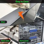 Silicone Stove Gap Covers, 21 in or 25 in, Trim-to-Fit