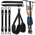 Pull-Up Assistance Band with Double Foot Support and Reinforced Steel Hooks