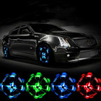 Motion-Activated LED Wheel Lights for Bikes, Cars & Motorcycles