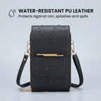 RFID-Blocking Crossbody Phone Wallet Bag for Phones Up to 6.7 in