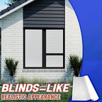 One-Way Imitation Blinds Privacy Window Film, Adhesive, 15.7 x 39.4 in