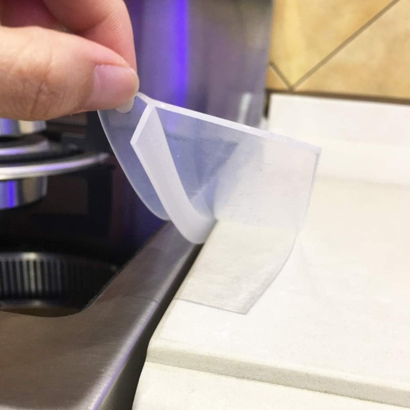 Silicone Stove Gap Covers, 21 in or 25 in, Trim-to-Fit