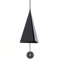 20-Inch Recycled Steel Outdoor Wind Chime with Compass Windcatcher