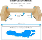 Wooden Push-Up Bars for Calisthenics Training, 9.8–19.7 in
