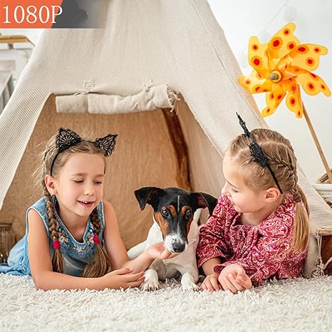 1080p Wireless WiFi Security Camera with Two-Way Audio and Night Vision