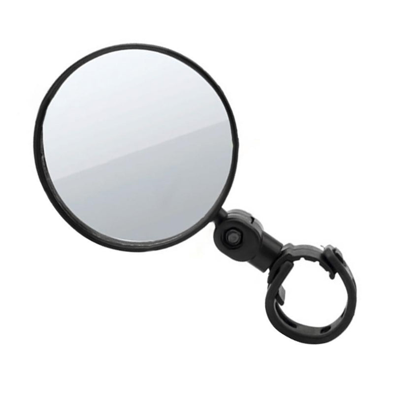 360° Rotatable Bicycle Rearview Mirror, Round or Oval, Handlebar Mount