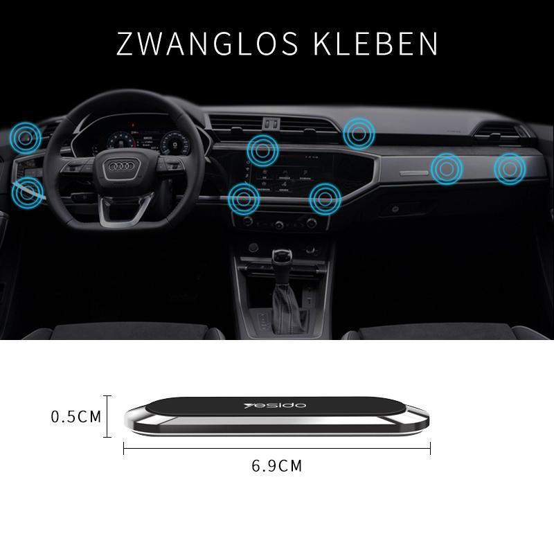 Magnetic Phone Holder with 360° Rotation, Zinc Alloy and Silicone