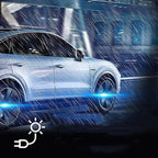 Solar-Powered Car Tire Valve Wheel Light, 4 Colors, 15 Flash Modes