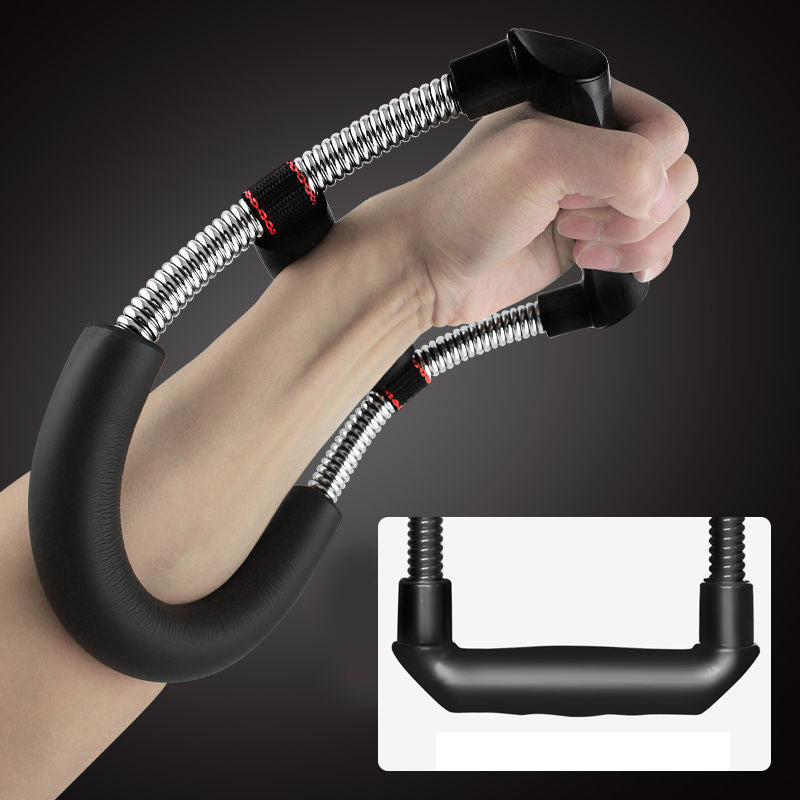 Adjustable Wrist Strengthener for Finger and Forearm Training, Black