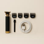 Cordless Precision Hair Trimmer with 1–3 mm Attachment Combs