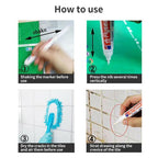 Tile Grout Repair Pen, 143 × 15 mm Plastic Case