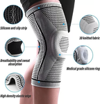FlexiKnee Compression Knee Bandage for Stiffness, Sports and Everyday Support