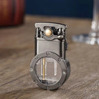 Dual Flame Metal Lighter, 42x15x72mm