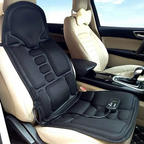 8-Mode Heated Massage Seat Cushion with Neck Pillow for Car & Home
