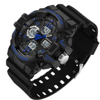 Digital Watch with Resin Case and Band, 54.6 mm Dial