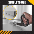 Manual Metal Plate Cutter with Steel Body, Dual Round Blades, 300g