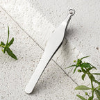 Manual Stainless Steel Nose Hair Trimmer Tweezers, 9.4 cm
