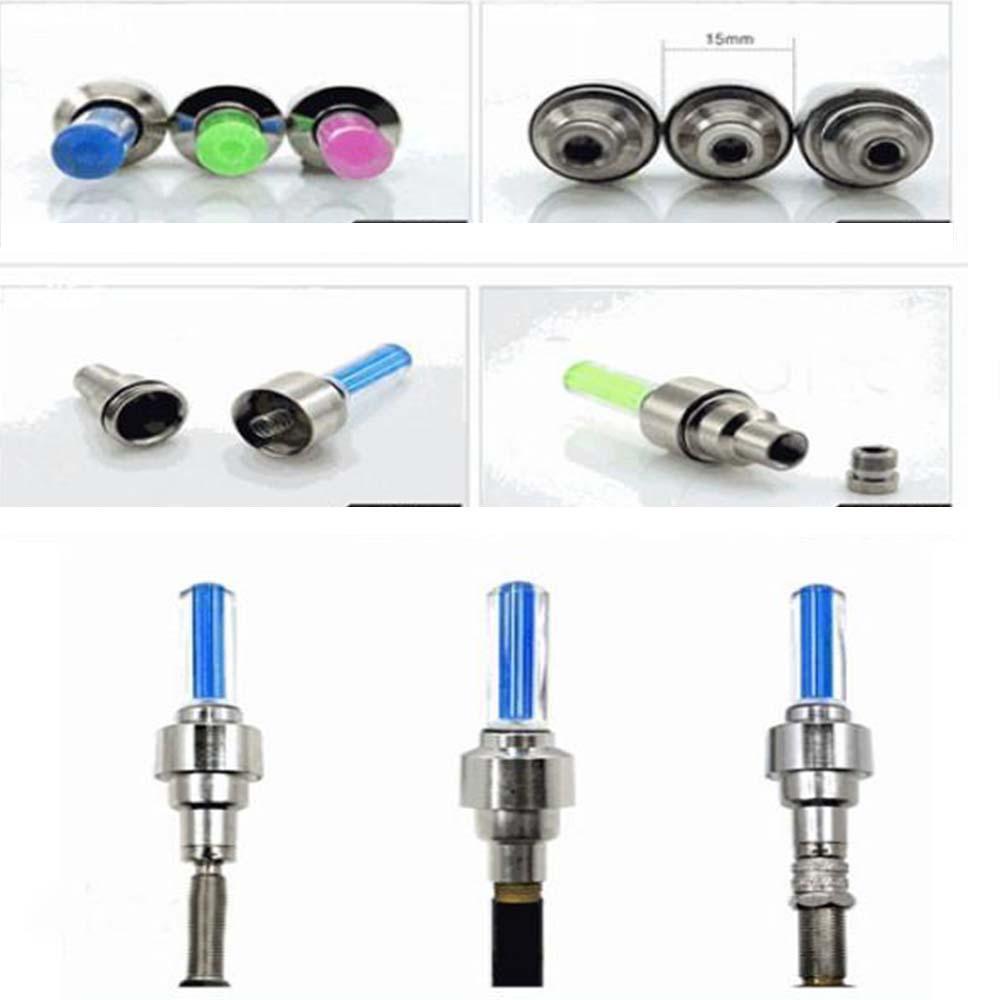 Motion-Activated LED Wheel Lights for Bikes, Cars & Motorcycles