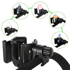 2-in-1 Universal Cup and Phone Holder for Strollers, Bikes & More