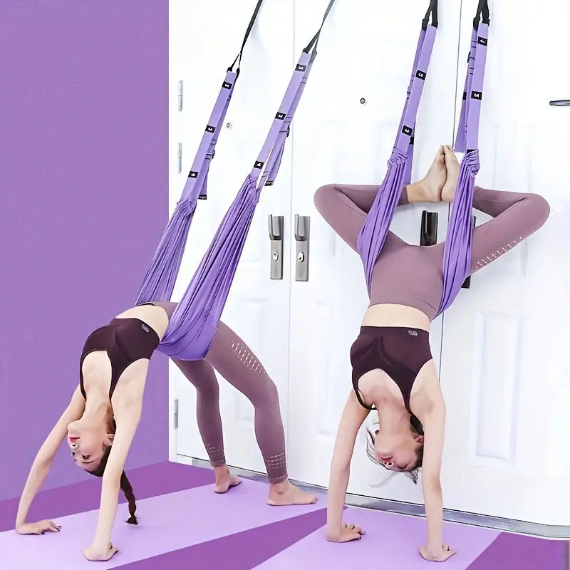 Yoga Rope for Back and Core Stretching, Flexibility and Strength Exercises