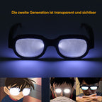 Luminous Glasses, Touch-Activated PC Frame, 40 g for Cosplay and Events