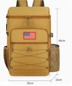 Insulated Tactical Cooler Backpack with MOLLE Webbing