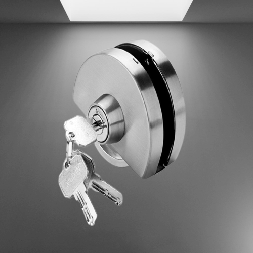 Sliding Glass Door Lock, Stainless Steel, 10–14 mm Glass