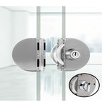 Sliding Glass Door Lock, Stainless Steel, 10–14 mm Glass
